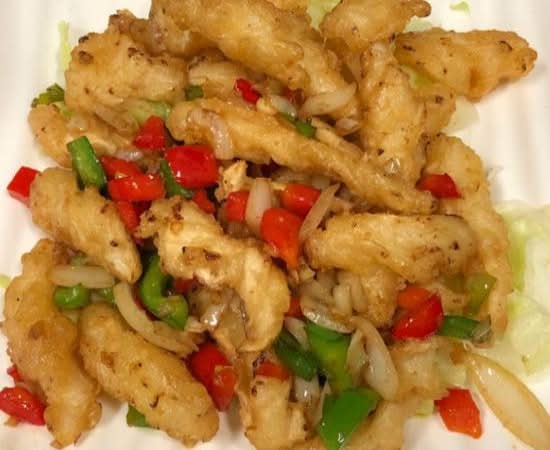 67-Calmar frit sel et poivre / Salt & pepper fried squid 椒鹽魷魚/Mực rang muối tiêu